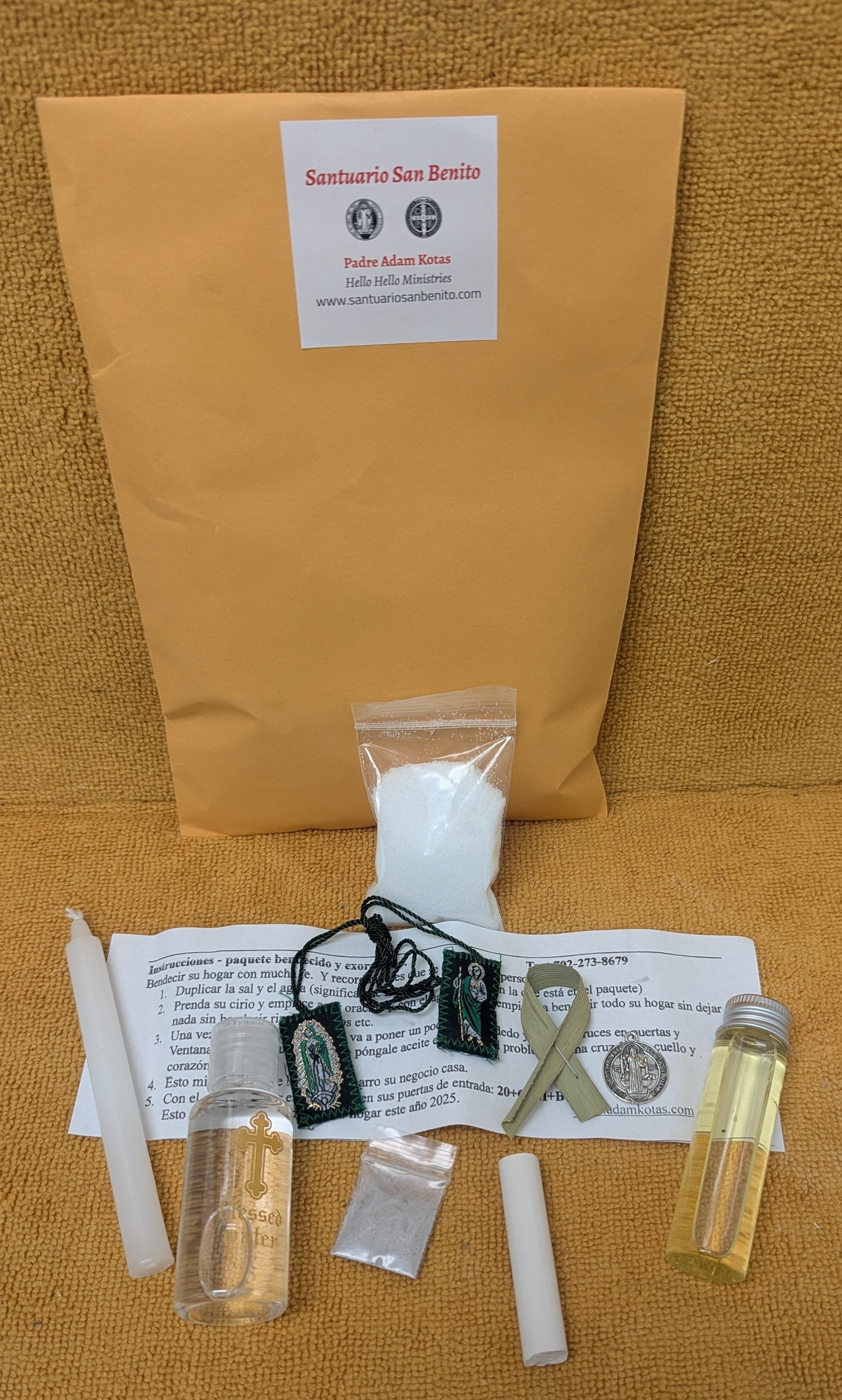 Paquete Bendecido/Holy Package - shipping and handling fee | Hello Hello  Ministries, image size:2055x3417